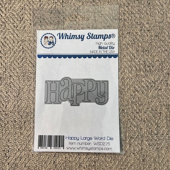 Happy die cut - Picture 1 of 2